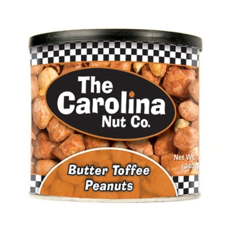 THE CAROLINA NUT CO PEANUTS BTR TOFFEE 12OZ 11047